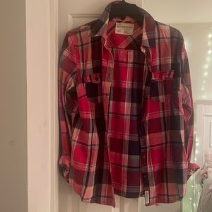 Flannel button down